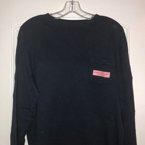 Vineyard Vines Navy long sleeve T-shirt